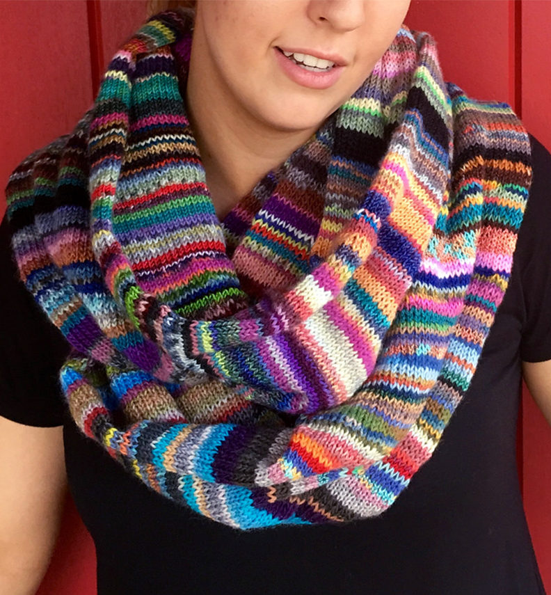Free Knitting Pattern for Fiddly Bits Cowl