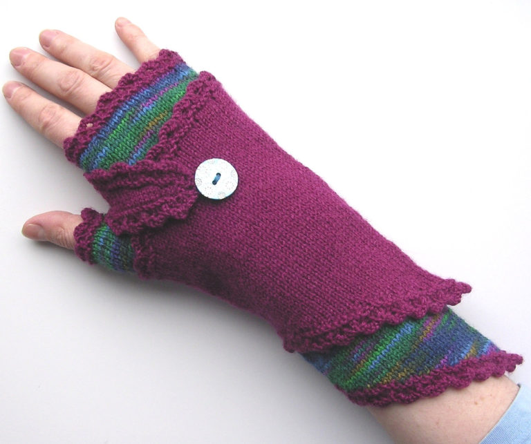 Knitting Pattern for Fingerless Wraparounds