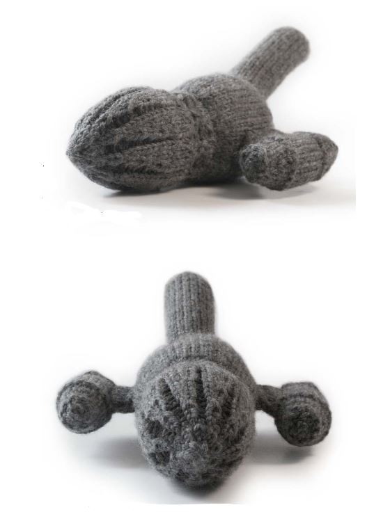 Free knitting pattern for Firefly toy
