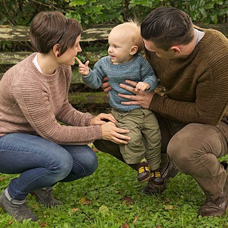 Free knitting pattern for Flax Pullover for whole family