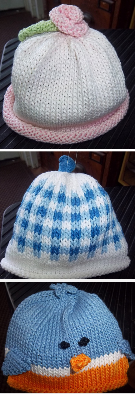 Free Knitting Patterns for Baby Hats