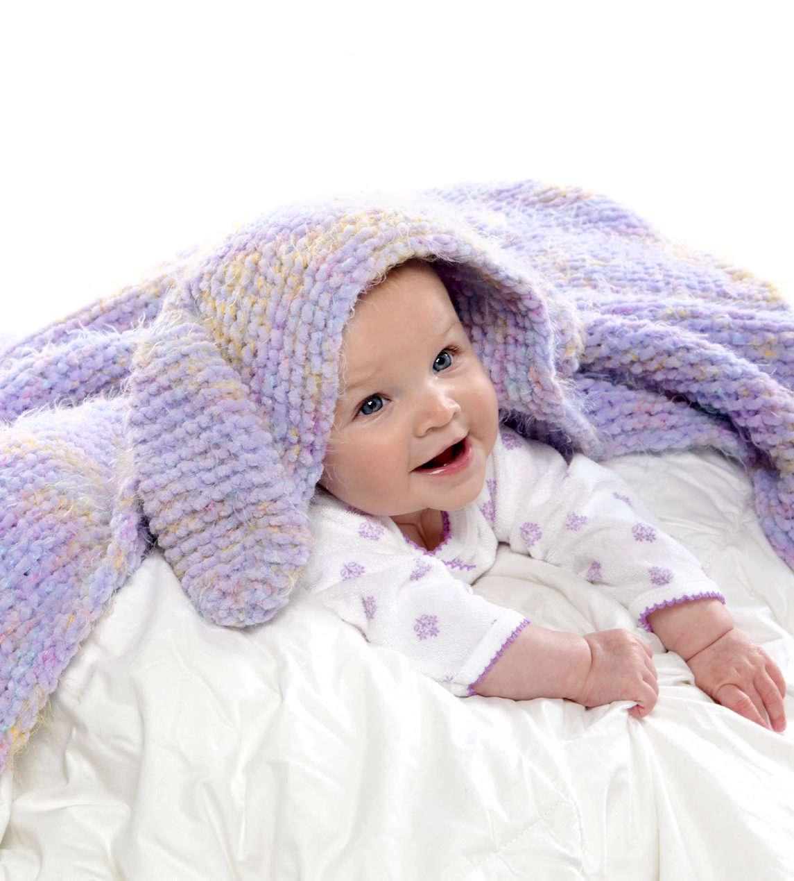 Free Knitting Pattern for Snuggle Bunny Blanket