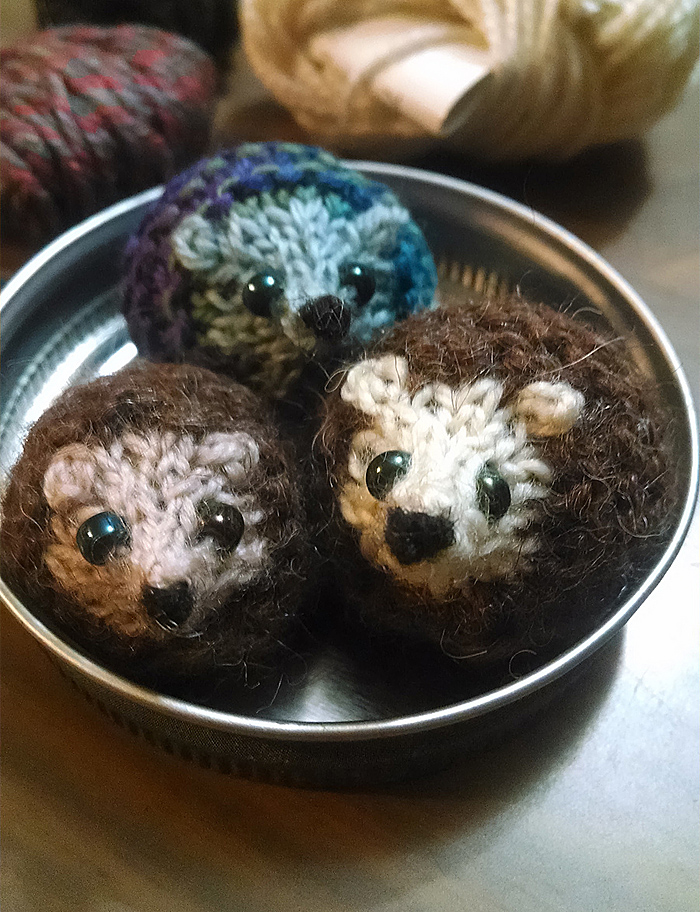 Free Knitting Pattern for Harry Hedgehog