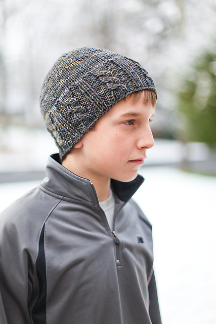 Free knitting pattern for Fisher Cable Hat and more knitting patterns for men
