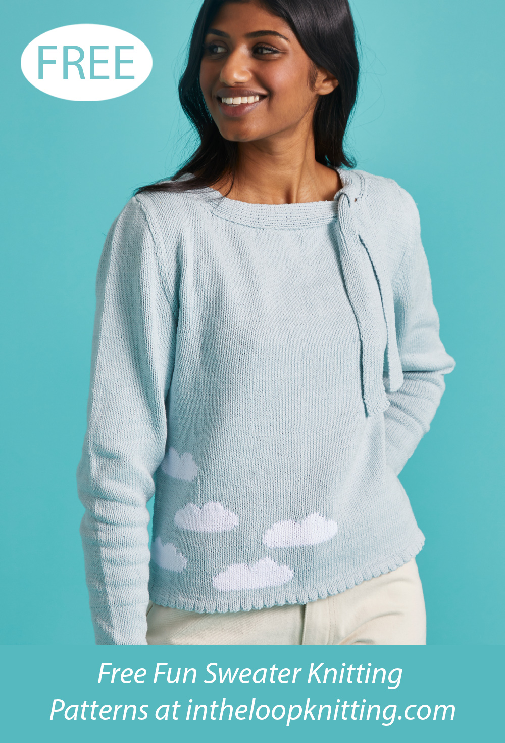 Free Head In The Clouds Sweater Knitting Pattern