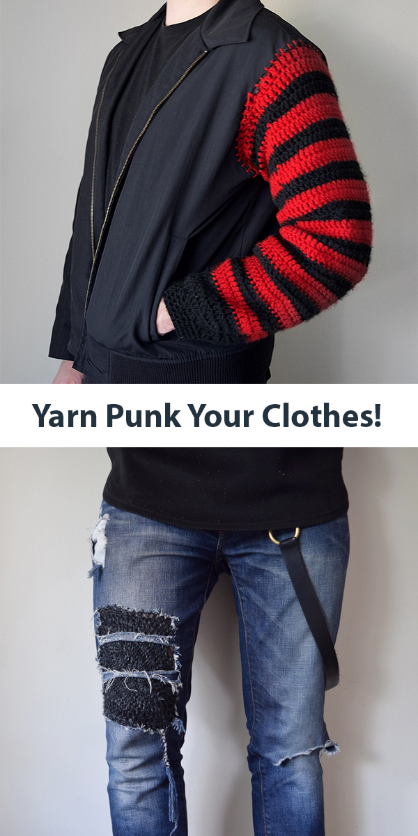 How to Yarn Punk Your Clothing