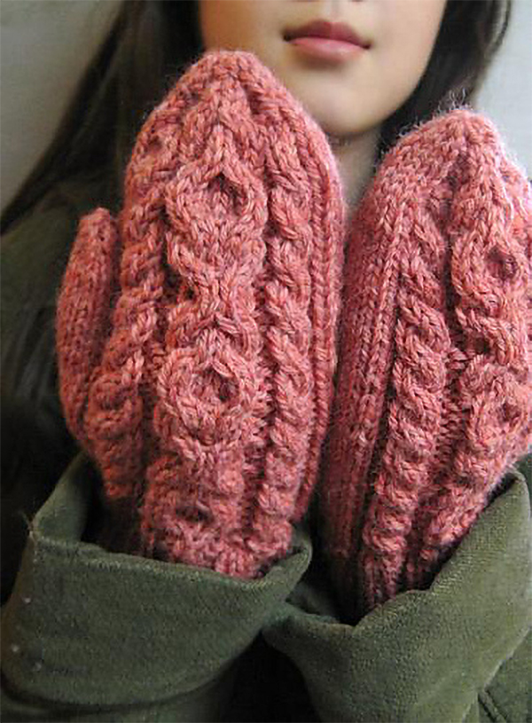 Free Knitting Pattern for Hugs & Kisses Scarf