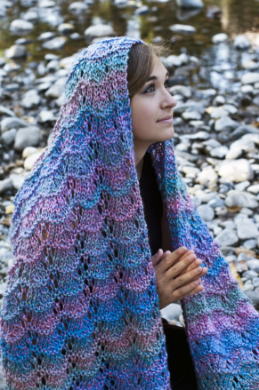 Hugs and prayers shawl free knitting pattern