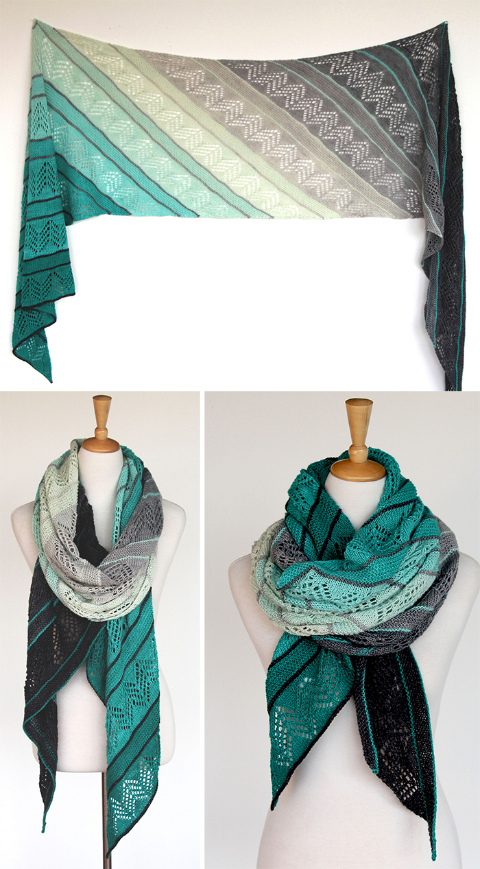 Knitting Pattern for Inara Wrap