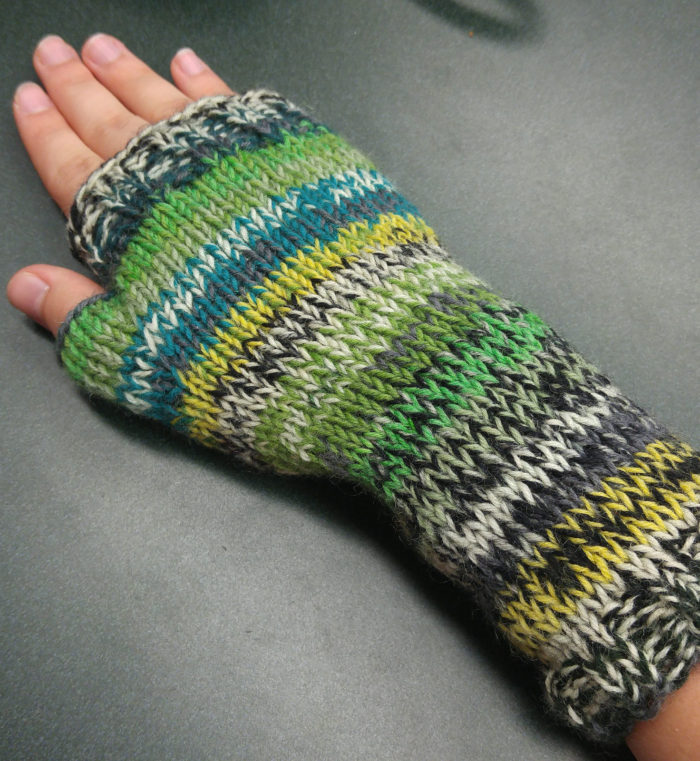 Free Knitting Pattern for Ingy's Handwarmers