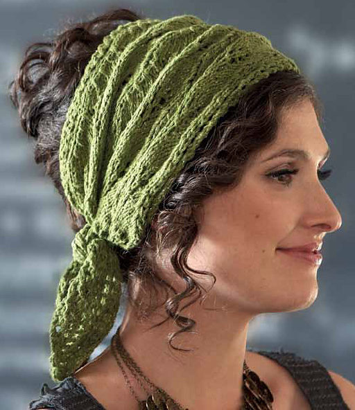Knitting Pattern for Jasmin Headwrap