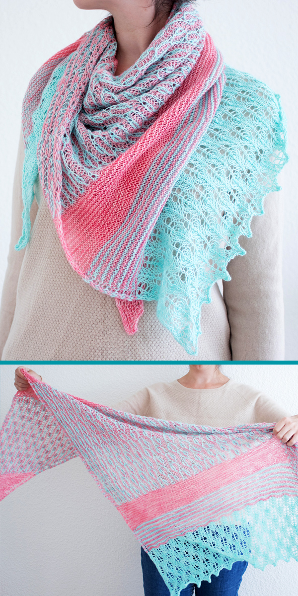 Knitting Pattern for Young Sprout Shawl