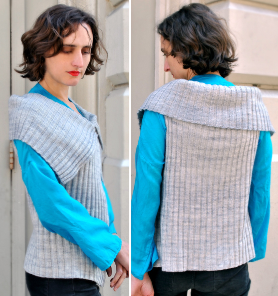 Free Knitting Pattern for Easy Joelle’s Favorite Vest