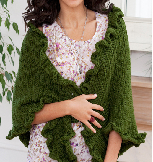 Free Knitting Pattern for Kate's Shawl