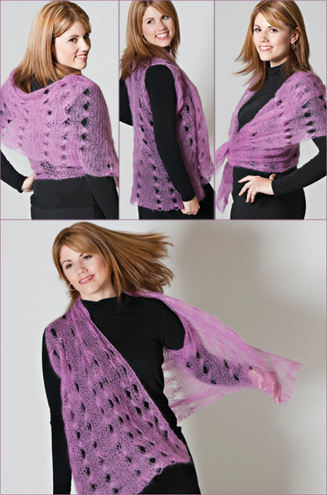 Free Knitting Pattern for Crosshatch Vest