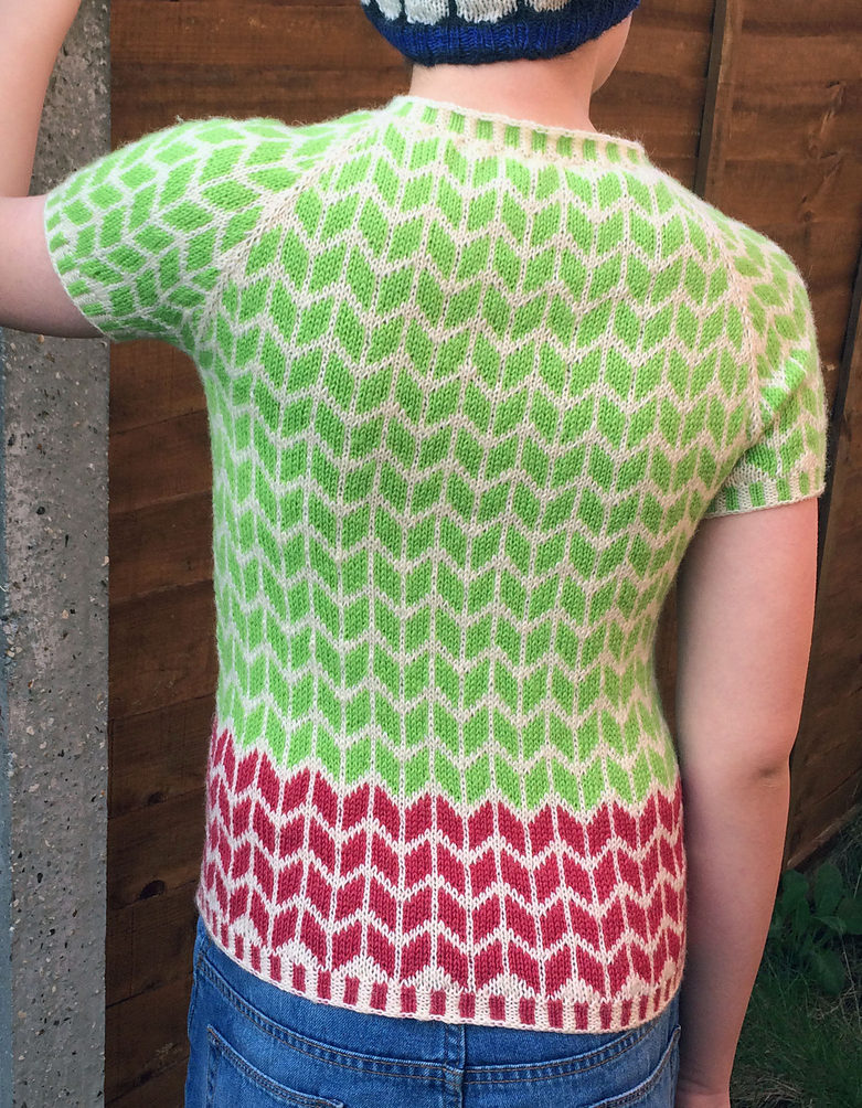 Knitting Pattern for Knit, Repeat Top