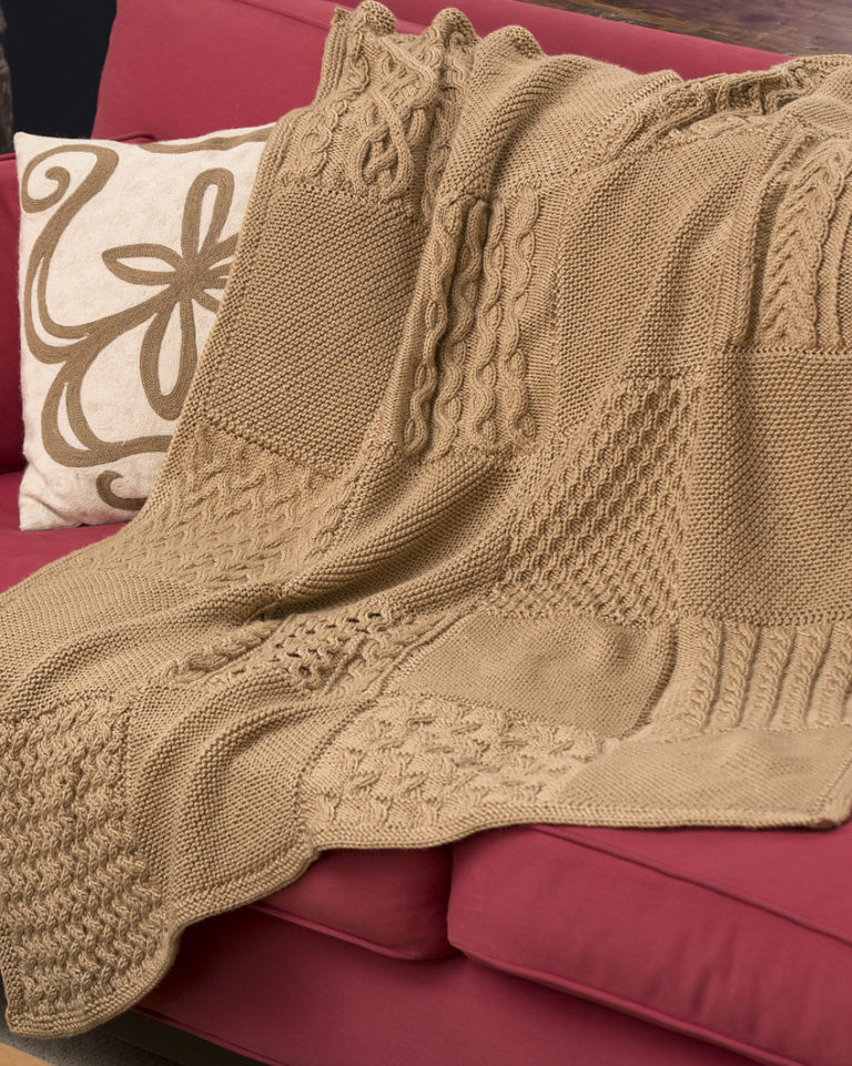 Free Knitting Pattern for Knit Your Cables Afghan