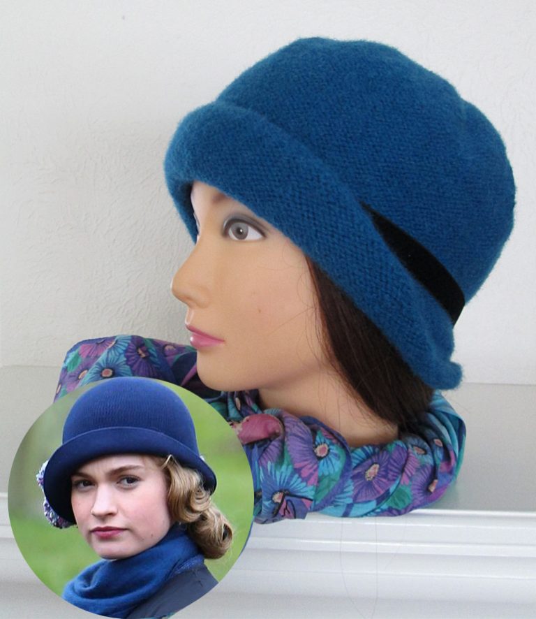 Knitting Pattern for Lady Rose Cloche