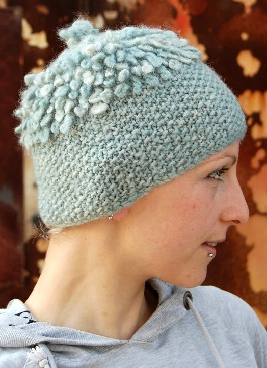 Knitting Pattern for Loopy Hat