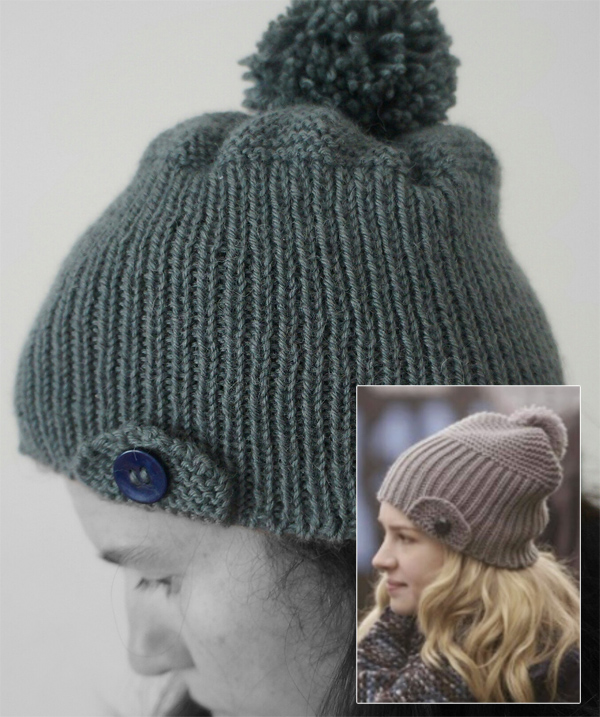 Free Knitting Pattern for Lux Hat inspired by Life Unexpected