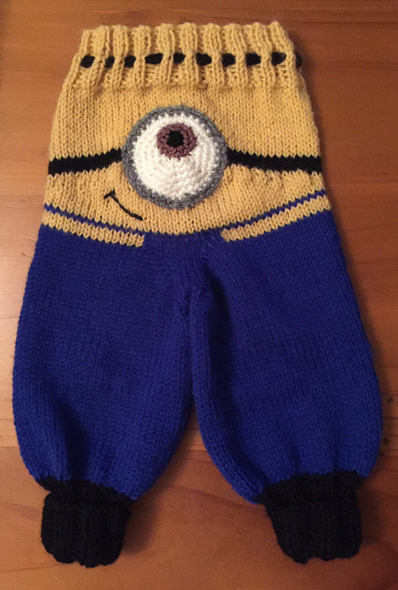 Bum in a minion baby and toddler leggings Pattern