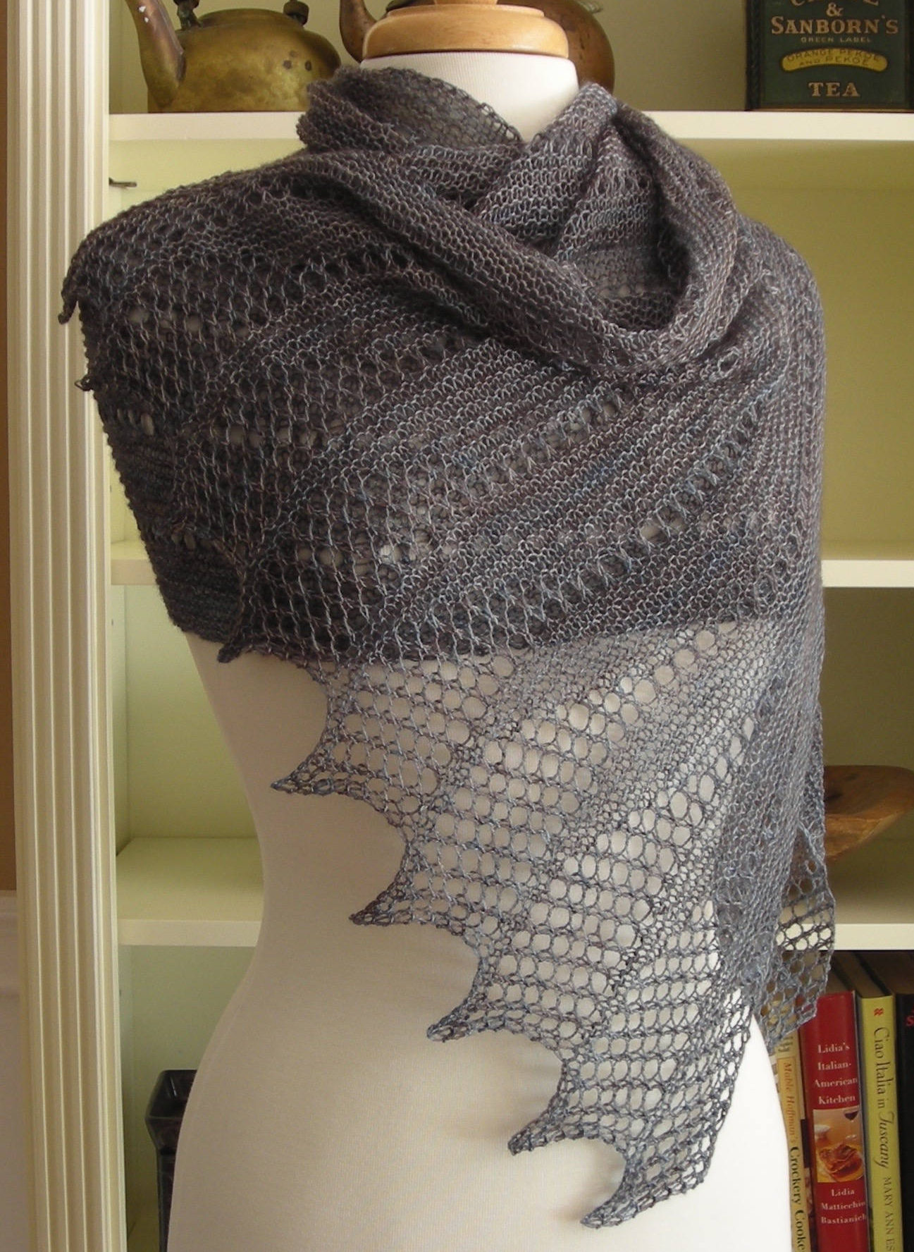 Knitting Pattern for Mistral Wrap