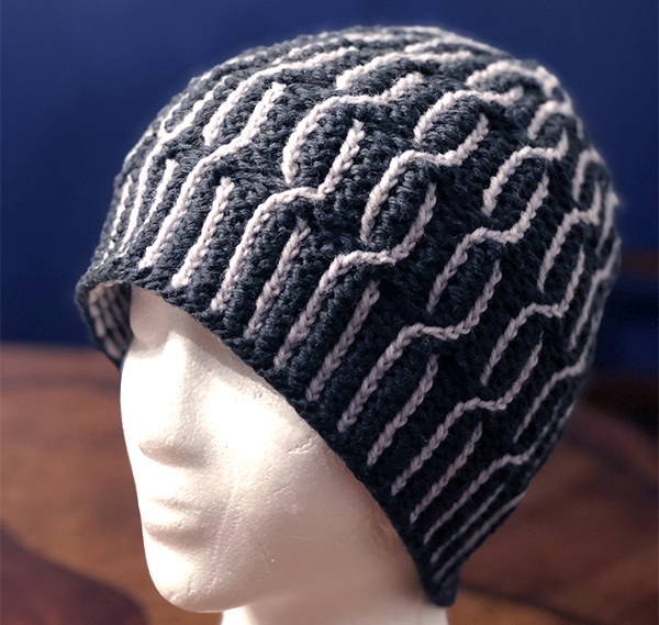 Knitting Pattern for Mountain Backroads Hat