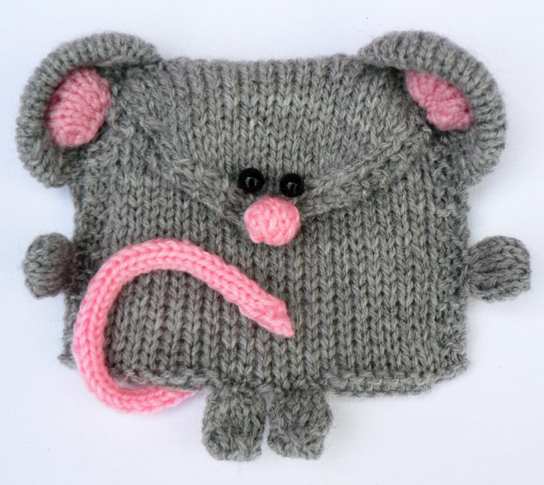 Knitting Pattern for Mouse Purse