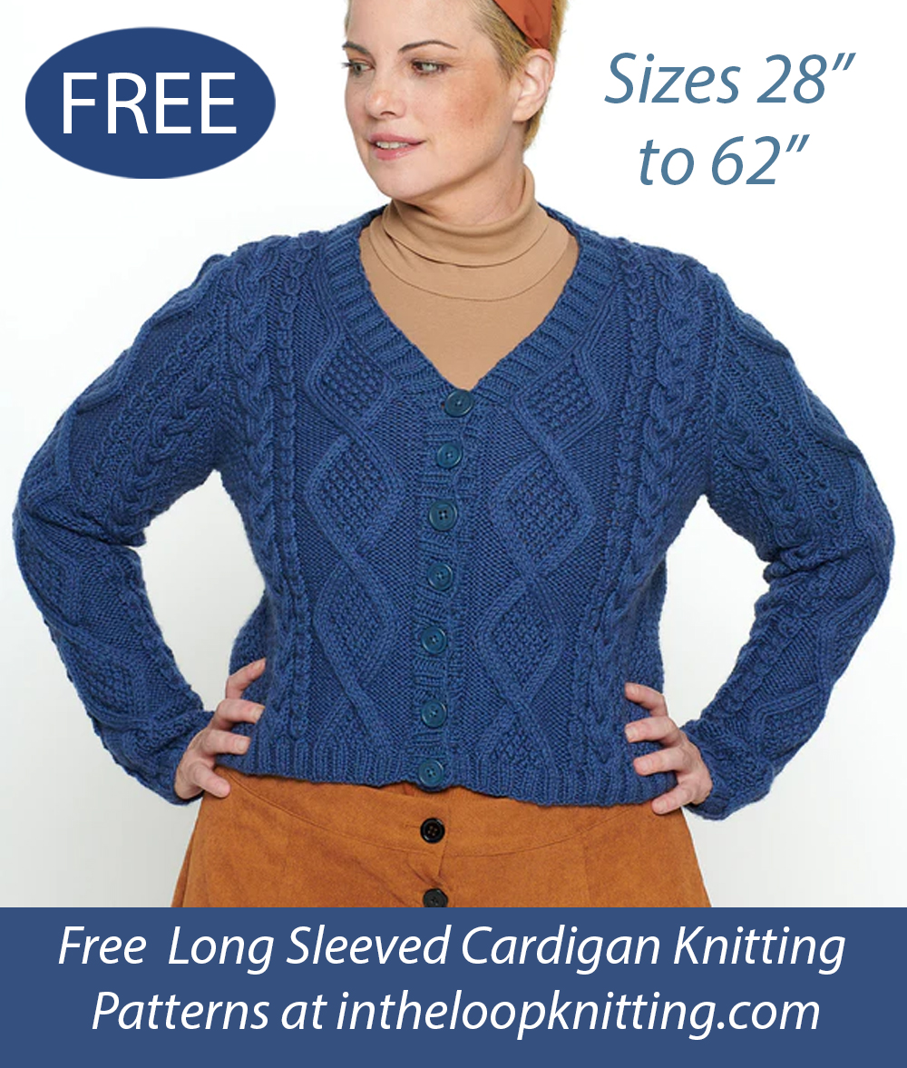Free Women's Must Have Cardigan Knitting Pattern
