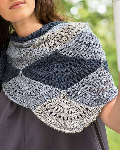 Free Knitting Pattern for Ostro Shawl