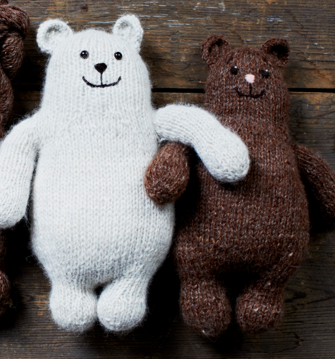 Free Knitting Pattern for Otso Bear Toy