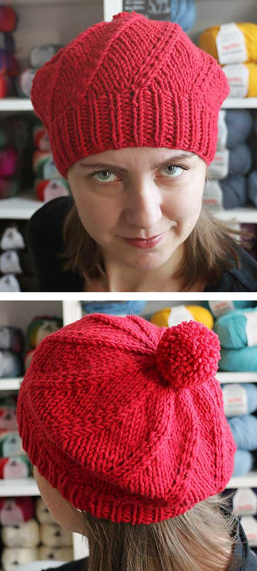 Free Knitting Pattern for Picholine Hat
