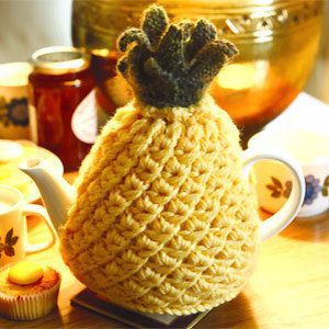 Pineapple Teapot Cosy Free Knitting Pattern and more cosy knitting patterns