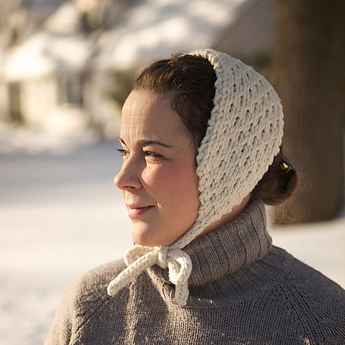 Free knitting pattern for Retro Skating hat headband and more headband knitting patterns