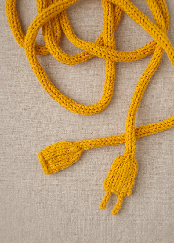 Power Cord Knitting Pattern