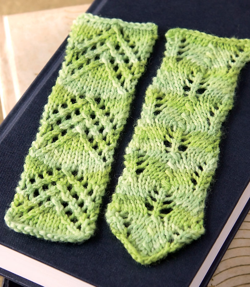 Knitting Pattern for Lace Bookmarks