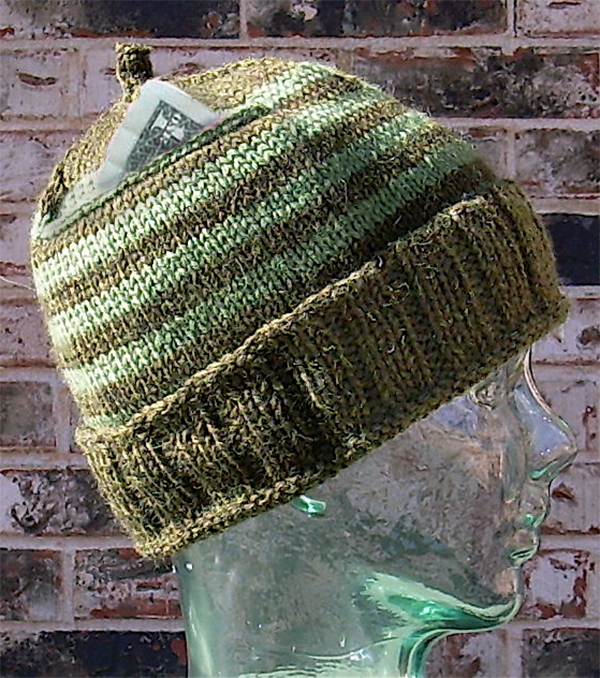 Free Knitting Pattern for Promethean Pocket Hat