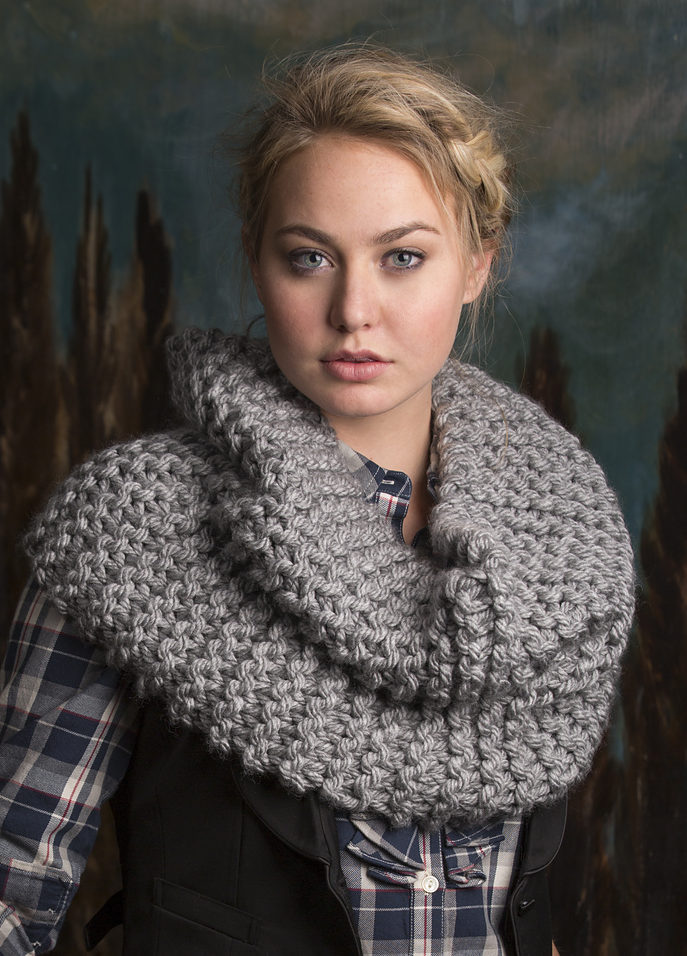Free Knitting Pattern for Rendezvous Cowl