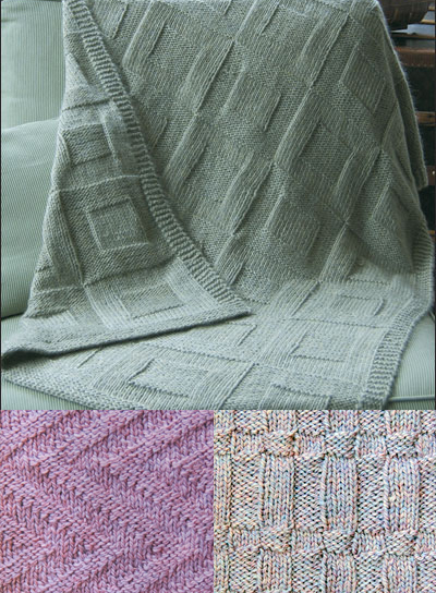 Knitting Patterns for Reversible Afghans