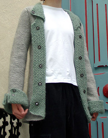 Free Knitting Pattern for Revolution Jacket