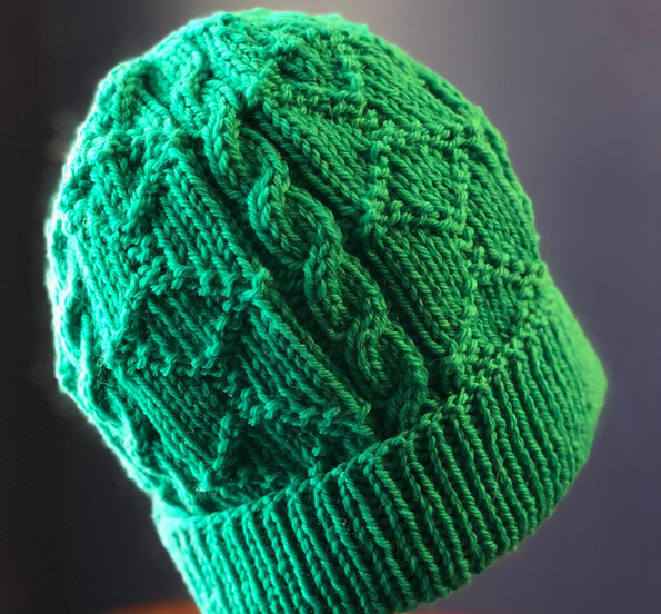 Knitting Pattern for Roaring Fork Hat
