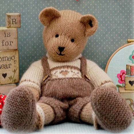 Knitting Pattern for Romeo Bear