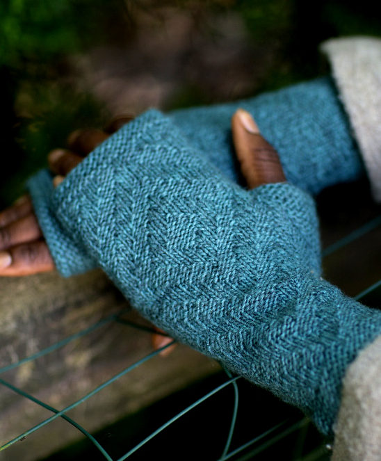 Free Knitting Pattern for Rowell Mitts