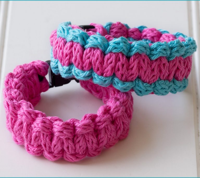 Knitting Pattern Ryedale Bracelet i-cord paracord bracelet