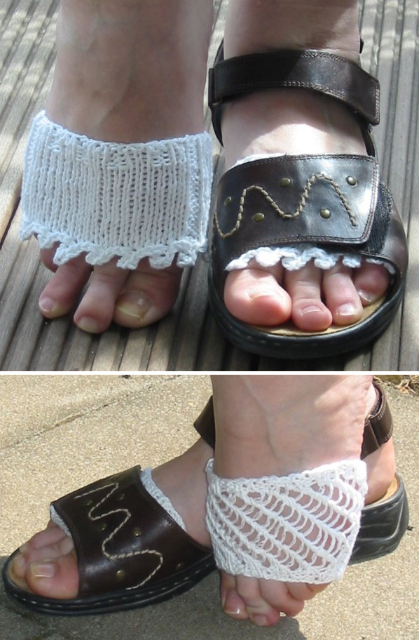 Free Knitting Patterns for Sandal Liners