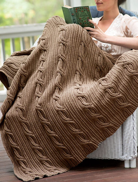 Free Knitting Pattern for Schuyler Afghan