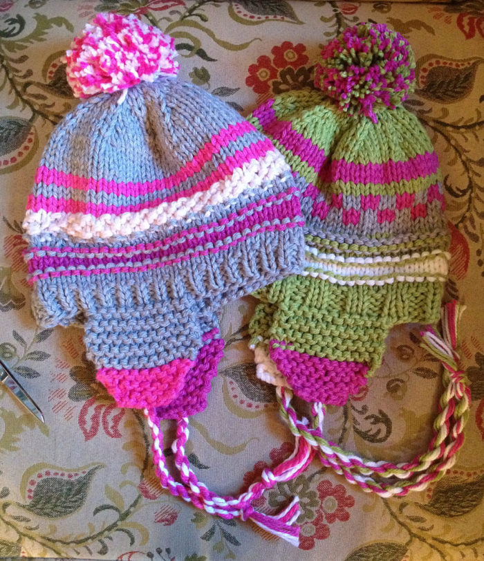 Free Knitting Pattern for Scrap Happy Hat