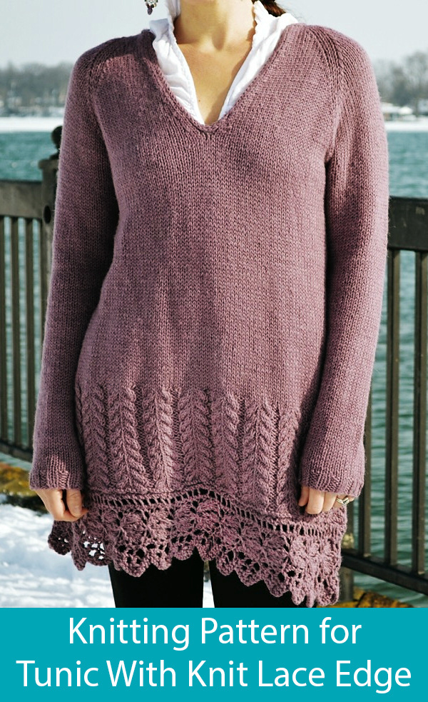 Knitting Pattern for Seraphina Tunic