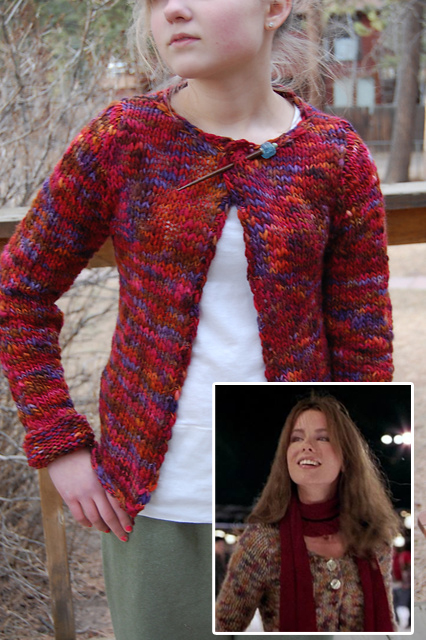 Knitting Pattern for Serendipity Cardigan