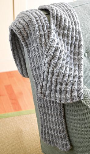 Free knitting pattern for Shale Pleated Scarf and more scarf knitting patterns